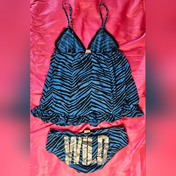 Victoria's Secret Pink Pajama Set XS - Picture 2 of 3